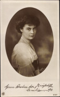 CPA Kronprinzessin Cecilie Von Preußen, Portrait, Wohlfahrtskarte Kriegshilfe - Koninklijke Families