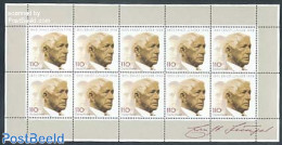 Germany, Federal Republic 1998 E. Junger M/s, Mint NH, Art - Authors - Nuevos