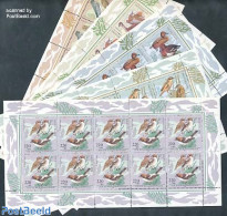 Germany, Federal Republic 1998 Welfare, Birds 5 M/s, Mint NH, Nature - Birds - Ducks - Unused Stamps