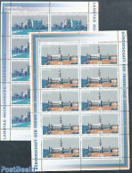 Germany, Federal Republic 1999 Parliaments 2 M/s, Mint NH, Art - Architecture - Unused Stamps