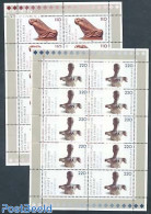 Germany, Federal Republic 1999 Art Objects 2 M/s, Mint NH, Art - Art & Antique Objects - Sculpture - Unused Stamps