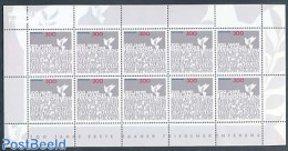 Germany, Federal Republic 1999 Haager Peace Conference M/s, Mint NH, History - Nature - Peace - Birds - Pigeons - Unused Stamps