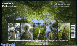 Belgium 2009 Protected Forest 5v M/s, Mint NH, Nature - Trees & Forests - Ongebruikt