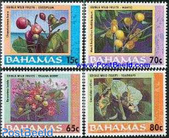 Bahamas 2001 Fruits 4v, Mint NH, Nature - Fruit - Fruits