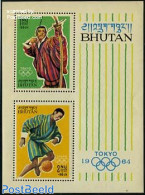 Bhutan 1964 Olympic Games S/s, Mint NH, Sport - Olympic Games - Sport (other And Mixed) - Bhoutan