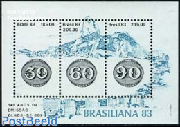 Brazil 1983 Brasiliana 83 S/s, Mint NH, Stamps On Stamps - Ungebraucht
