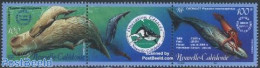 New Caledonia 2002 Sea Mammals 2v+tab [:T:], Mint NH, Nature - Various - Sea Mammals - Joint Issues - Unused Stamps