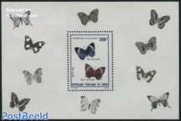 Congo Republic 1980 Butterflies S/s, Mint NH, Nature - Butterflies - Other & Unclassified