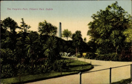 CPA Dublin Irland, People's Park, Phoenix Park - Other & Unclassified
