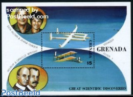 Grenada 1987 Scientific Discoveries S/s, Mint NH, Science - Transport - Inventors - Aircraft & Aviation - Vliegtuigen