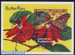 Grenada 2000 Butterflies S/s, Agraulis Vanillae Insularis, Mint NH, Nature - Butterflies - Other & Unclassified