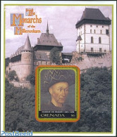 Grenada 2000 Charles VIII, King Of France S/s, Mint NH, History - Kings & Queens (Royalty) - Royalties, Royals