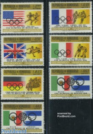 Honduras 1968 Olympic Games 7v, Mint NH, History - Nature - Sport - Flags - Horses - Athletics - Boxing - Olympic Game.. - Atletica