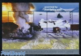 Iceland 2007 Int. Polar Year 2v S/s, Mint NH, Science - The Arctic & Antarctica - Nuovi