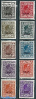 Yugoslavia 1928 Flooding Stamps XXXX Overprinted 10v, Unused (hinged), History - Disasters - Ungebraucht