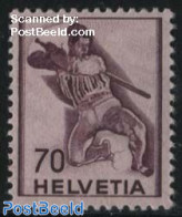 Switzerland 1941 70c, Stamp Out Of Set, Mint NH - Ungebraucht