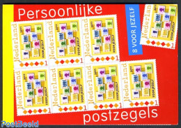 Netherlands - Personal Stamps TNT/PNL 2011 8 Voor Jezelf Booklet, Mint NH, Stamp Booklets - Ohne Zuordnung