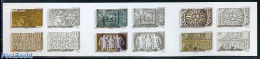 France 2012 Reliefs From Louvre Museum 12v S-a In Booklet, Mint NH, Stamp Booklets - Art - Museums - Sculpture - Nuevos