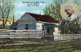 R055112 The Birthplace Of Marl Twain. Florida. Missouri. Near Hannibal - Monde