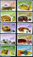 Curaçao 2011 Food Series, Cakes 10v, Mint NH, Health - Nature - Food & Drink - Fruit - Alimentation