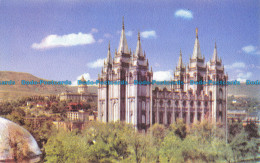 R055238 Mormon Temple. Salt Lake City. Utah. L. H. Larsen - Monde