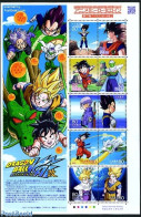 Japan 2012 Comic No. 17, Dragonball 10v M/s, Mint NH, Art - Comics (except Disney) - Nuovi