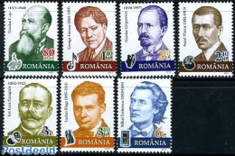 Romania 2012 Personalities On Banknotes 7v, Mint NH, Various - Money On Stamps - Nuevos
