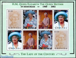 Grenada 1995 Queen Mother M/s, Mint NH, History - Other & Unclassified