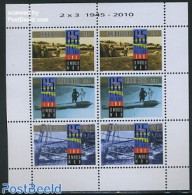 Aruba 2010 World War II M/s (with 2 Sets), Mint NH, History - Transport - World War II - Ships And Boats - Guerre Mondiale (Seconde)