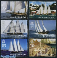 Bermuda 2007 Spirit Of Bermuda 6v, Mint NH, Transport - Ships And Boats - Boten