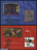 Argentina 1999 Art Museum 2 S/s, Mint NH, Performance Art - Music - Art - Paintings - Unused Stamps