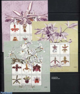 Micronesia 2000 Orchids 18v (3 M/s), Mint NH, Nature - Flowers & Plants - Orchids - Micronésie