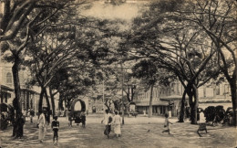 CPA Colombo Ceylon Sri Lanka, York Street, Mit Blick Auf Den Steg - Sri Lanka (Ceilán)