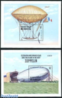 Micronesia 2000 100 Years Zeppelin 2 S/s, Mint NH, Transport - Zeppelins - Zeppelins