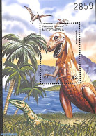 Micronesia 2001 Tyrannosaurus S/s, Mint NH, Nature - Prehistoric Animals - Prehistóricos
