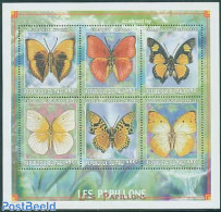 Mali 1999 Butterflies 6v M/s, Mint NH, Nature - Butterflies - Malí (1959-...)