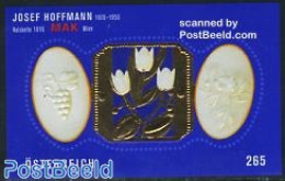Austria 2007 Josef Hoffmann S/s, Mint NH, Nature - Flowers & Plants - Art - Art & Antique Objects - Unused Stamps