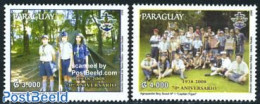 Paraguay 2008 70th Ann. Of Scouting 2v, Mint NH, Sport - Scouting - Paraguay