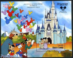 Sierra Leone 1987 Tokyo Disneyland S/s, Mint NH, Art - Disney - Disney