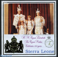 Sierra Leone 1999 Queen Mother S/s, Mint NH, History - Kings & Queens (Royalty) - Case Reali