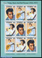 Dominica 1993 Elvis Presley M/s, Mint NH, Performance Art - Elvis Presley - Popular Music - Elvis Presley