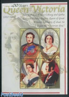 Dominica 2001 Queen Victoria 4v M/s, Mint NH, History - Kings & Queens (Royalty) - Case Reali