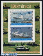 Dominica 1975 Ships S/s, Mint NH, Transport - Ships And Boats - Ships