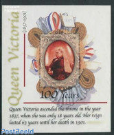 Dominica 2001 Queen Victoria S/s, Mint NH, History - Kings & Queens (Royalty) - Case Reali