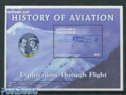 Dominica 2003 Wright Brothers S/s, Mint NH, Transport - Aircraft & Aviation - Flugzeuge
