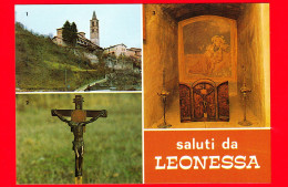 ITALIA - LAZIO - Cartolina Non Viaggiata - Leonessa (Rieti) - Chiesa S. Pietro - Crocifisso Di S. Giuseppe - Convento Ca - Autres & Non Classés