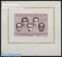 Yugoslavia 1961 Block Free Countries Conference S/s, Mint NH - Unused Stamps
