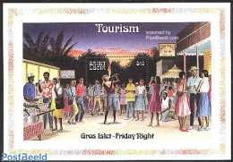 Saint Lucia 1986 Tourism S/s, Mint NH, Various - Fairs - Street Life - Tourism - Sin Clasificación