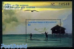 Micronesia 2002 Int. Year Of Eco Tourism S/s, Mint NH, Nature - Various - Fishing - Tourism - Poissons