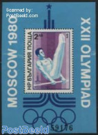 Bulgaria 1979 Olympic Games S/s, Mint NH, Sport - Gymnastics - Olympic Games - Unused Stamps
